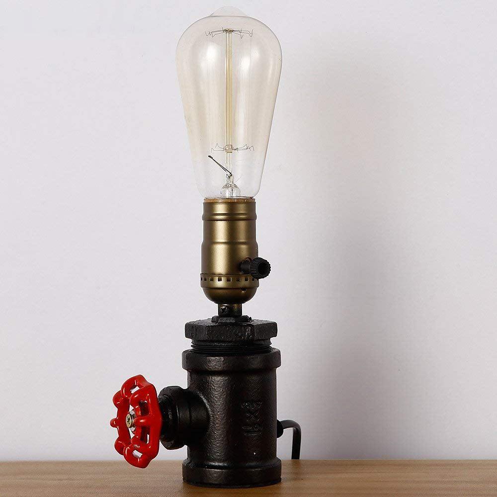 Lampe de Bureau Industrielle Valve Tuyauterie