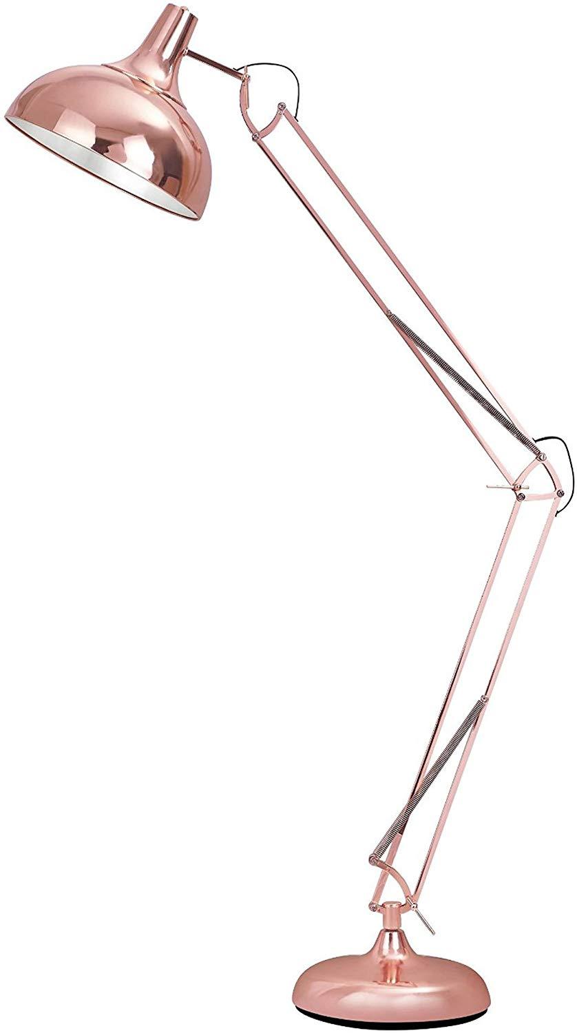 Lampadaire Rétro Industriel Pink Gold