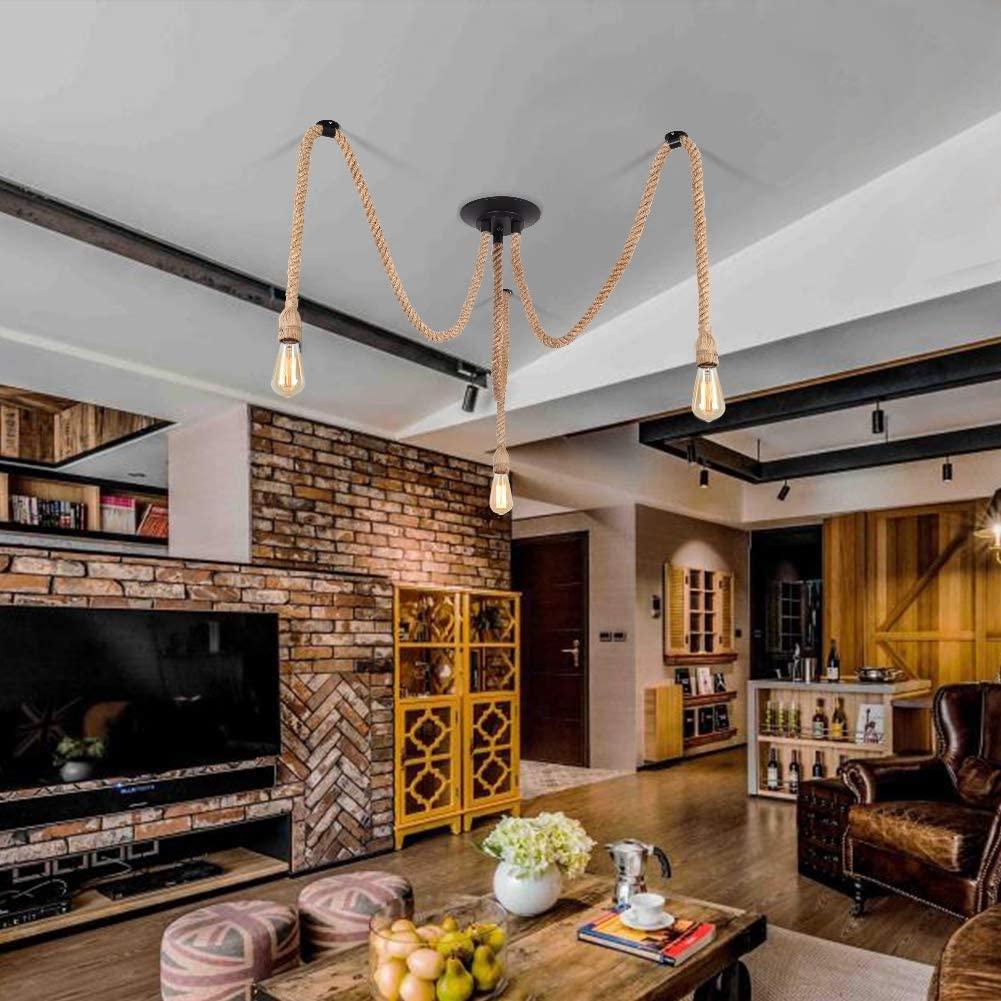 Lustre Araignée Corde