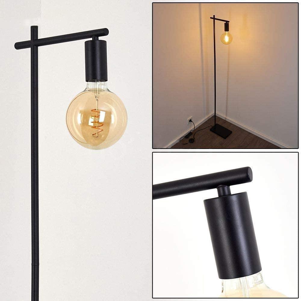 Lampe de Salon sur Pied Industrielle - Minimaliste