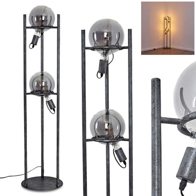 Lampadaire Salon Industriel Ampoules XL