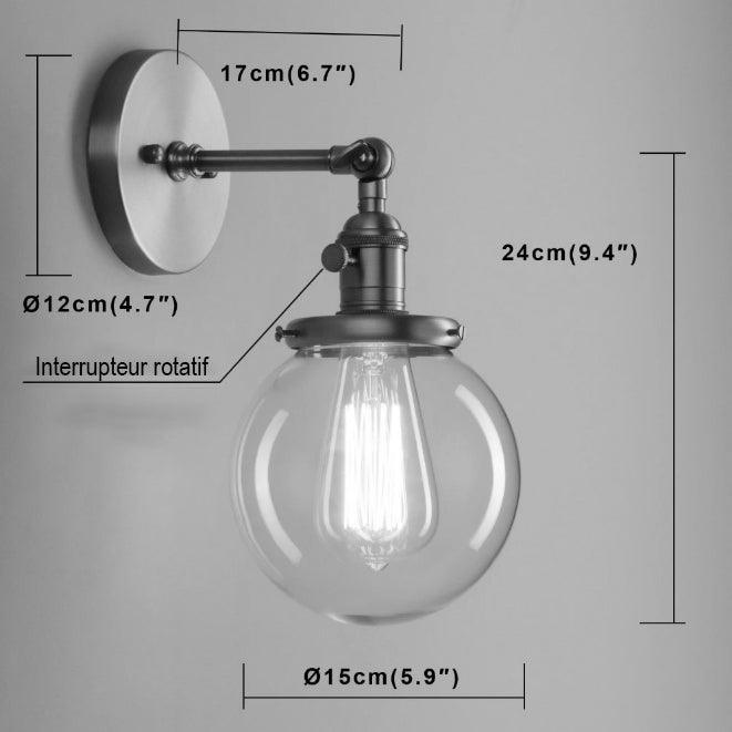 Applique Murale Chrome