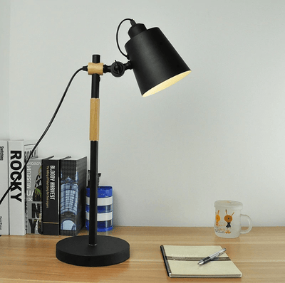 Lampe de Bureau Vintage Design Noire