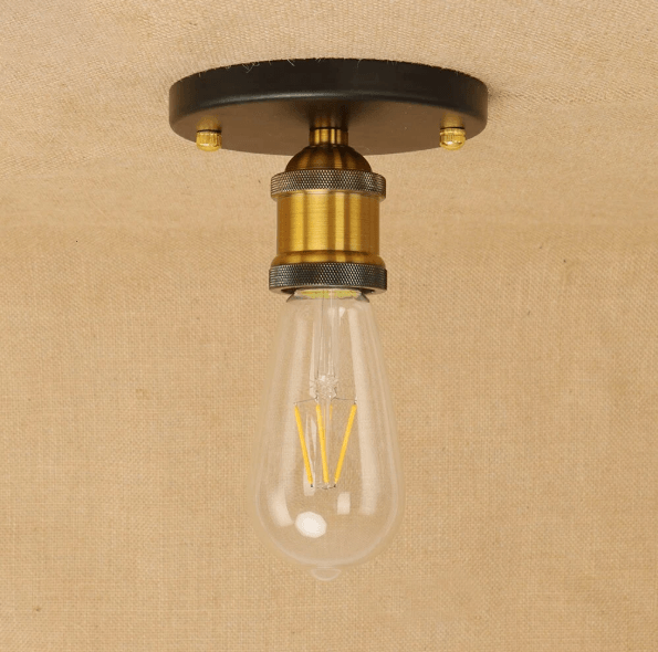 Petit Plafonnier Vintage Industriel