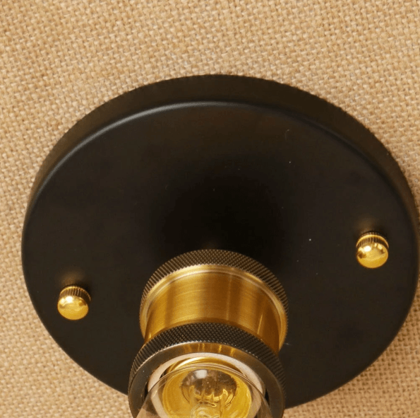 Petit Plafonnier Industriel Vintage