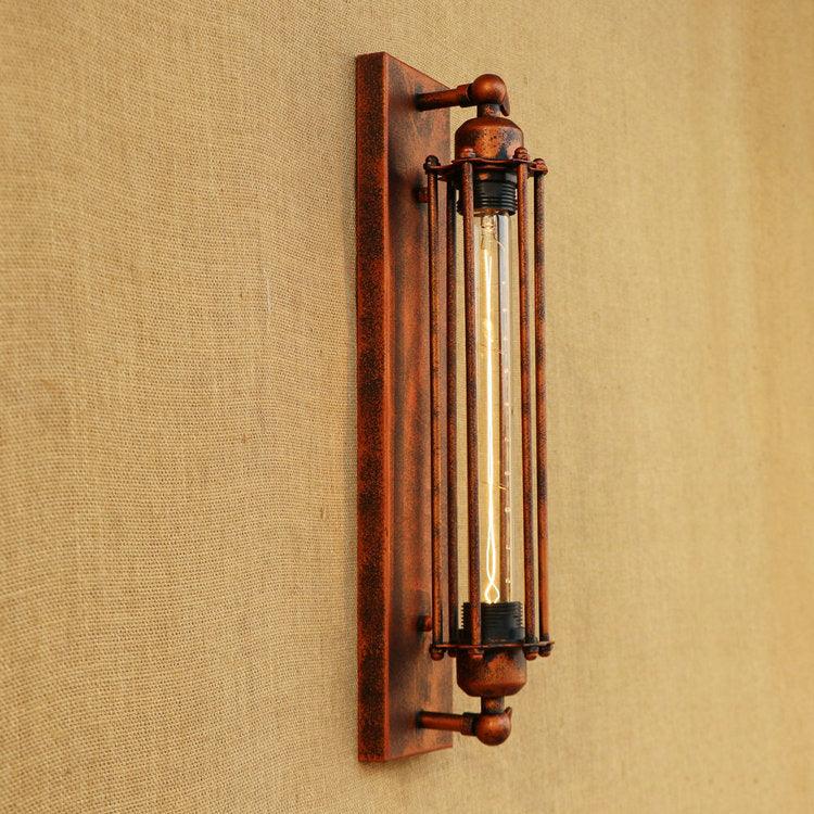 Grande Applique Murale Industrielle - Cuivre