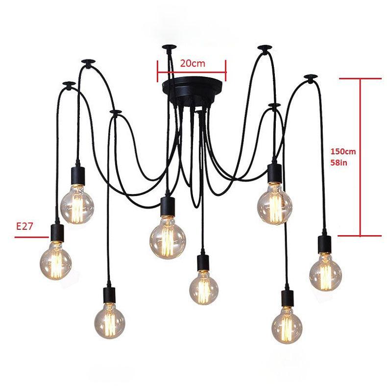Suspension Industrielle Araignée