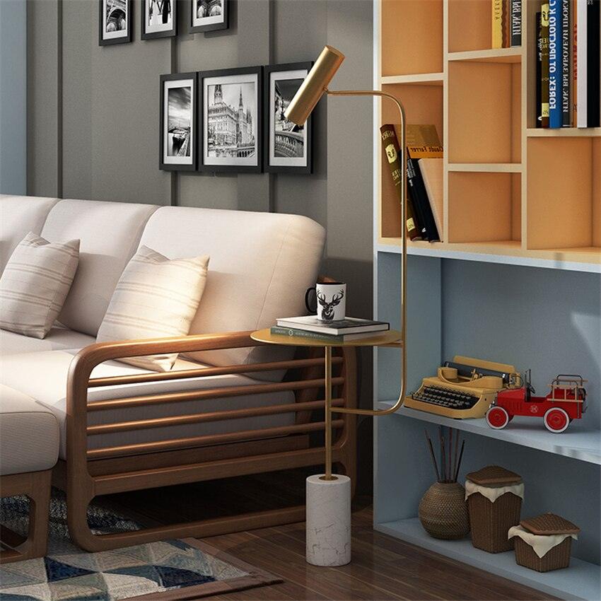 Lampadaire Salon Industriel Série Loft Gold