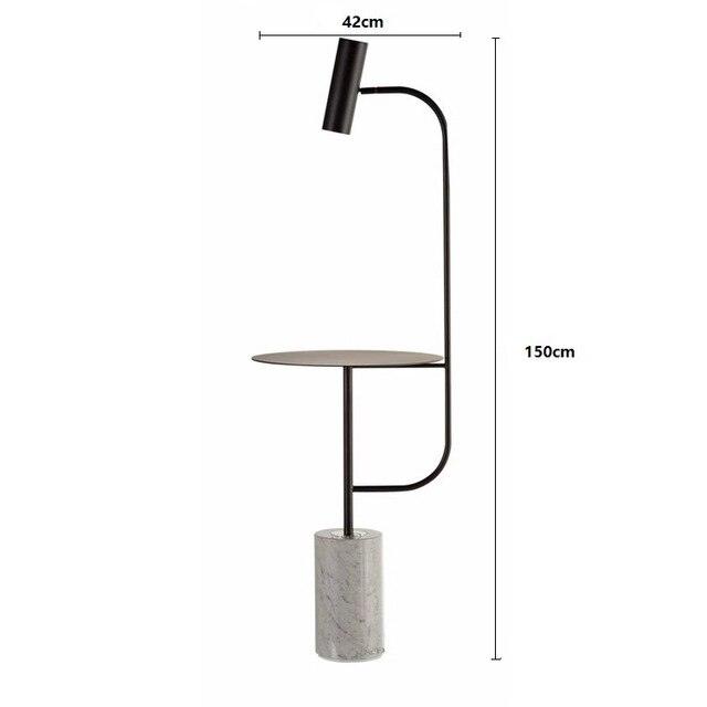 Lampadaire Salon Industriel Série Loft Black