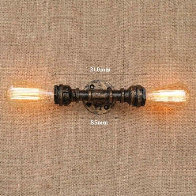 Applique Murale Industrielle Tuyau 1955 | Mon Luminaire Industriel