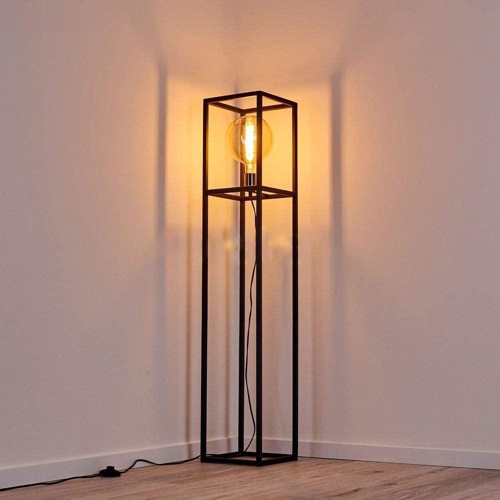 Lampadaire Industriel Noir Box | Mon Luminaire Industriel