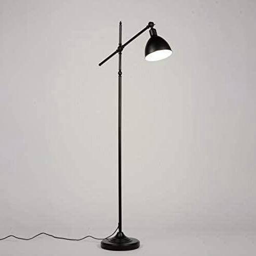 Lampadaire Industriel Noir Déporté | Mon Luminaire Industriel