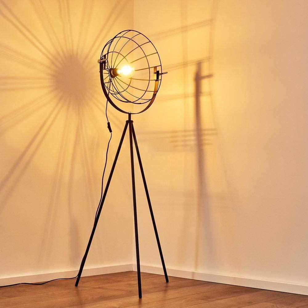 Lampadaire Industriel Noir Moon Brut XL | Mon Luminaire Industriel