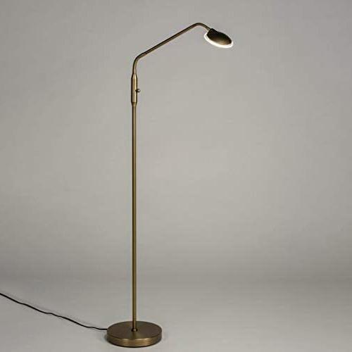 Lampadaire Salon Industriel Liseuse Bronze | Mon Luminaire Industriel