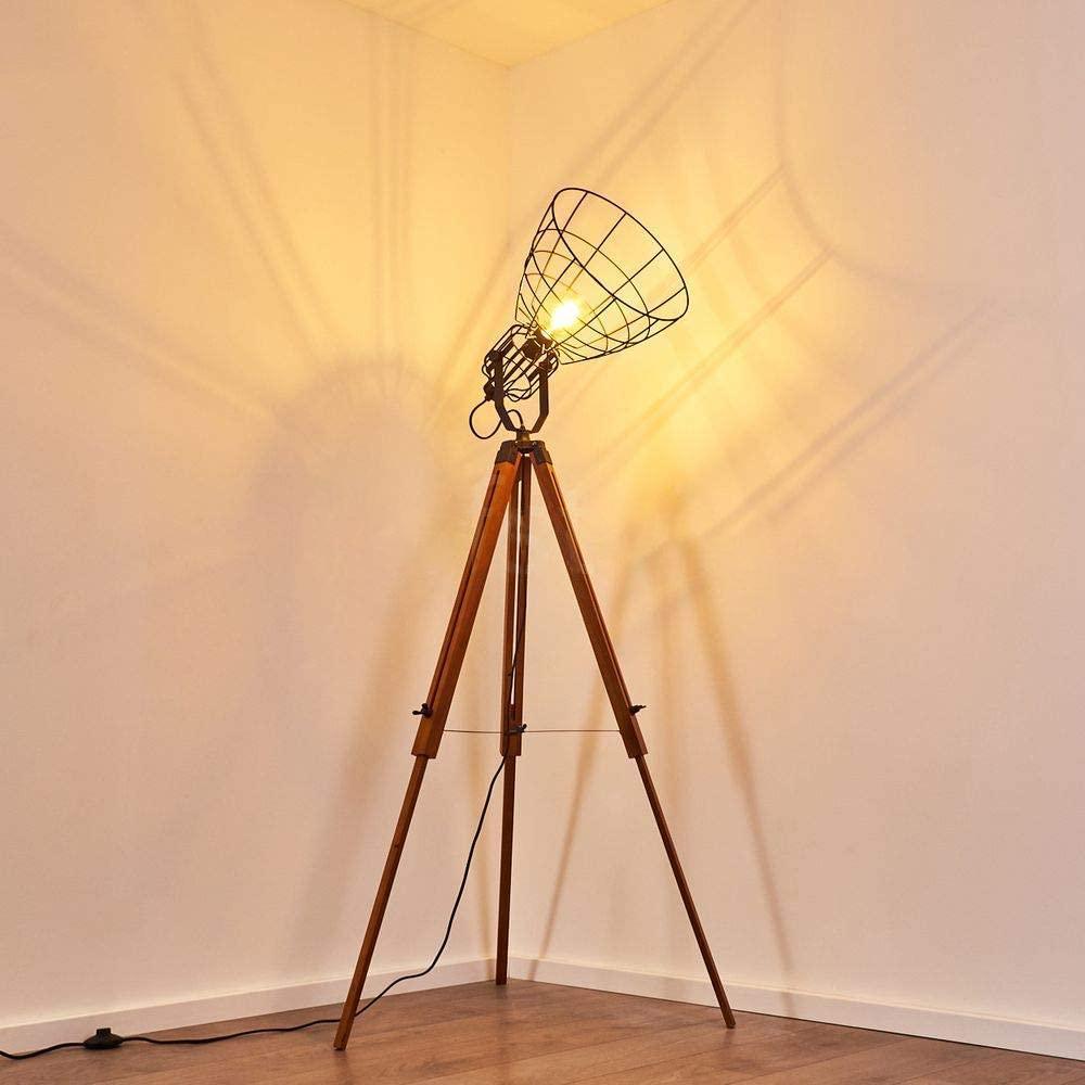 Lampadaire Trepied Esprit Industriel V2 | Mon Luminaire Industriel