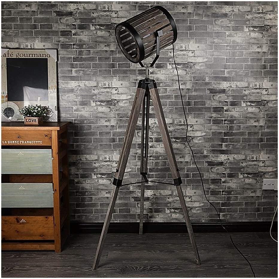 Lampadaire Trepied Industriel Tonneau | Mon Luminaire Industriel