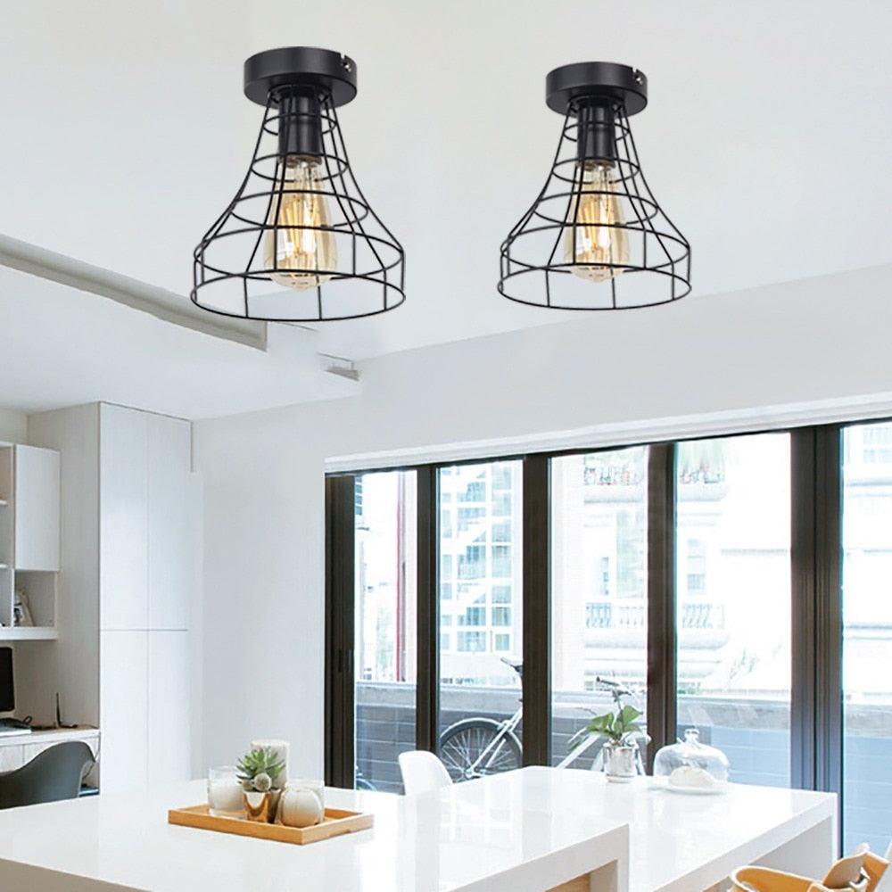 Plafonnier Industriel Cage 1920