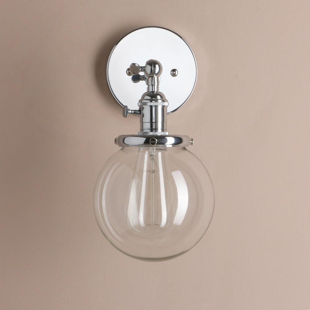 Applique salle de bain chrome