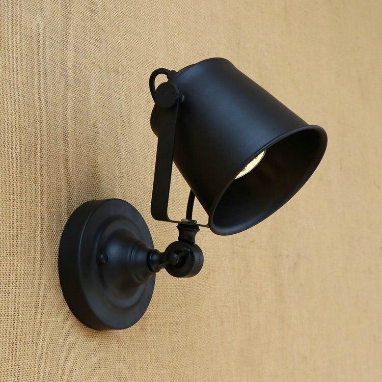 Applique Murale Metal Noir