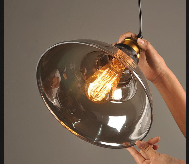 Suspension Industrielle en Verre année 1910