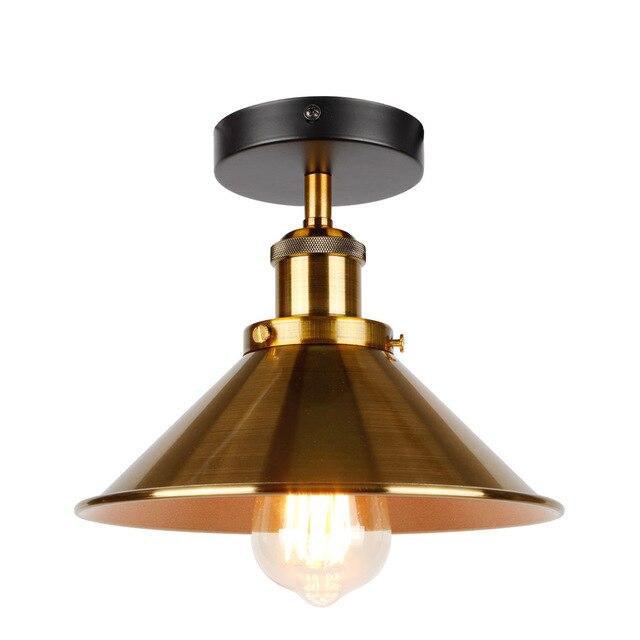 Plafonnier Industriel Cuivre 
