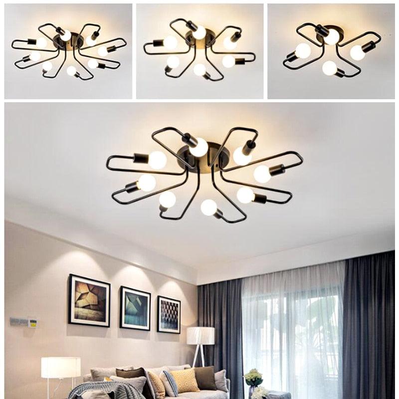 Plafonnier Design Industriel