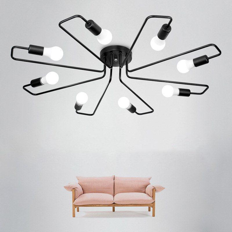 Lampe de Plafond Industrielle Design