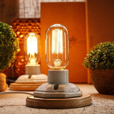 Petite Lampe de Chevet Vintage - lampe industrielle