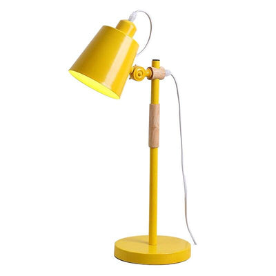 Lampe de Bureau Vintage Design Jaune