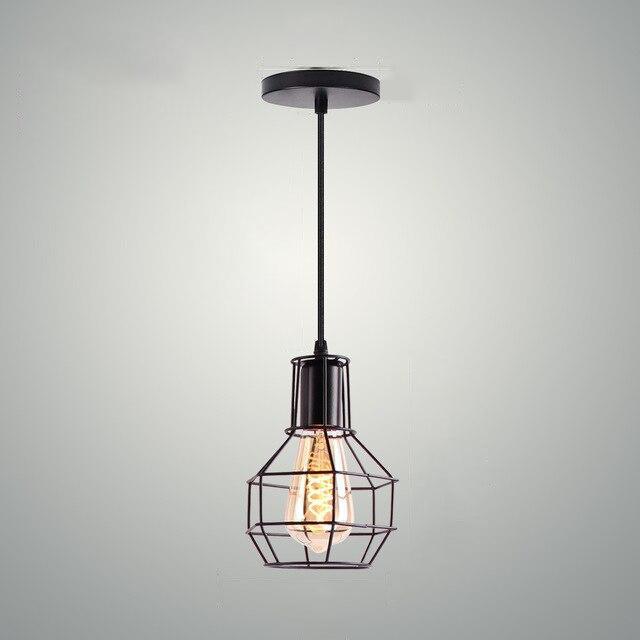 Suspension Industrielle Cage 1930