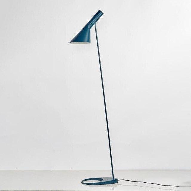 Lampadaire Design Industriel Bleu