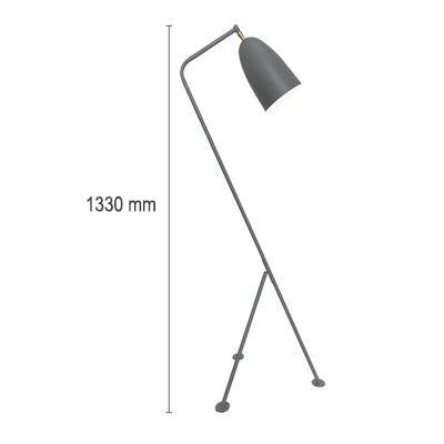 Lampadaire Salon Industriel Loft Gris