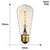 Vintage Hemp Rope Pendant Lamp Base E27 1m 1.5m 2m 2.5m 3m 85-265V Loft Industrial Retro Hanging Edison ST64 G95 Pendant Light