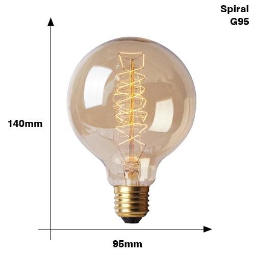 Vintage Hemp Rope Pendant Lamp Base E27 1m 1.5m 2m 2.5m 3m 85-265V Loft Industrial Retro Hanging Edison ST64 G95 Pendant Light