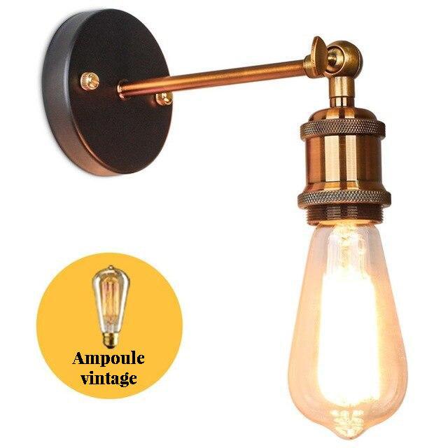 Mini Applique Murale Industrielle