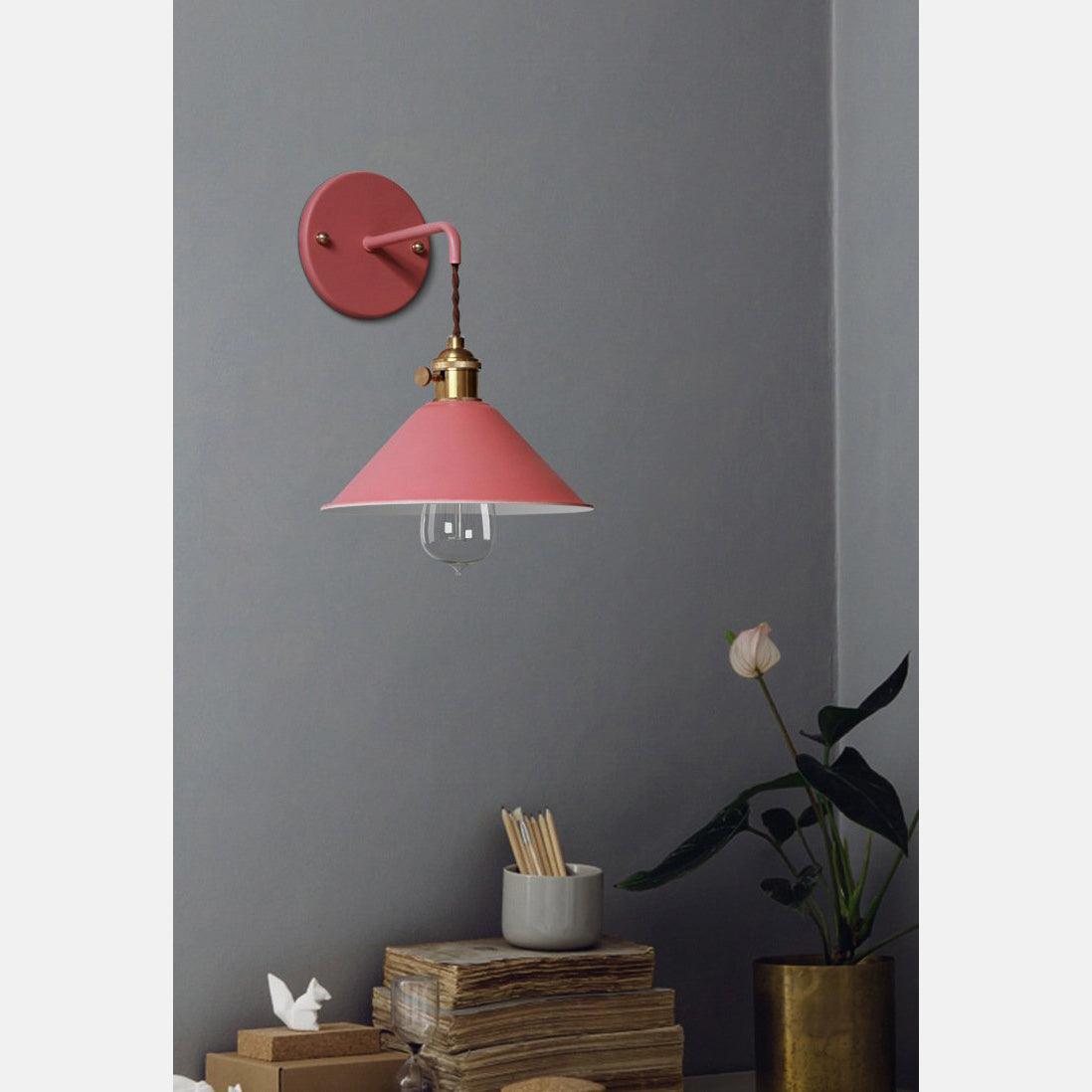 Applique Murale Industrielle Chambre - Rose