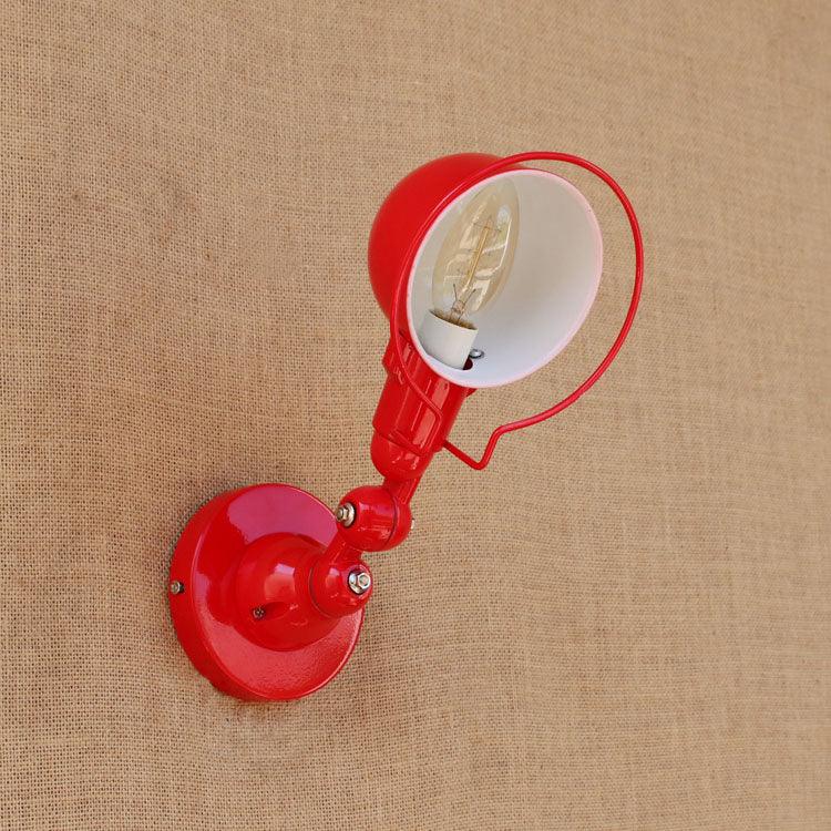 Applique Style Jielde Courte - Rouge