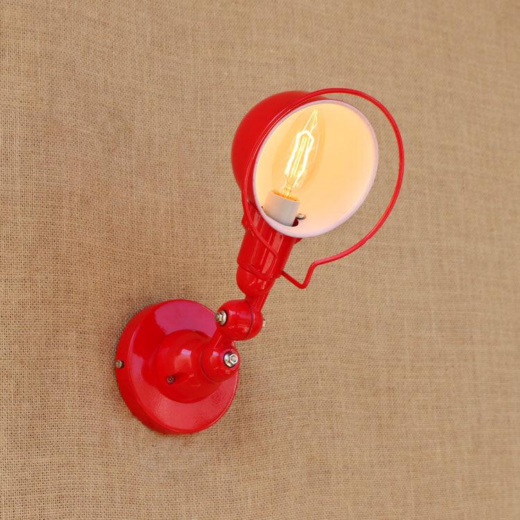 Applique Style Jielde Courte - Rouge