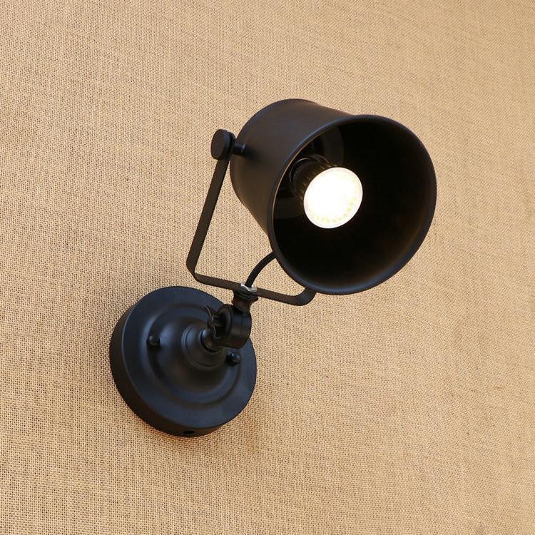 Applique Murale Metal Noir