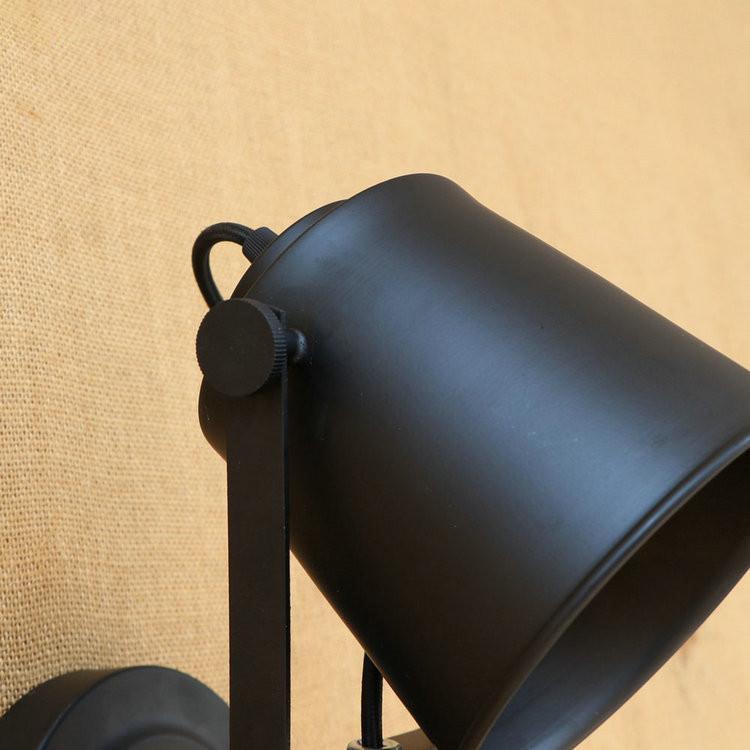 Applique Murale Metal Noir