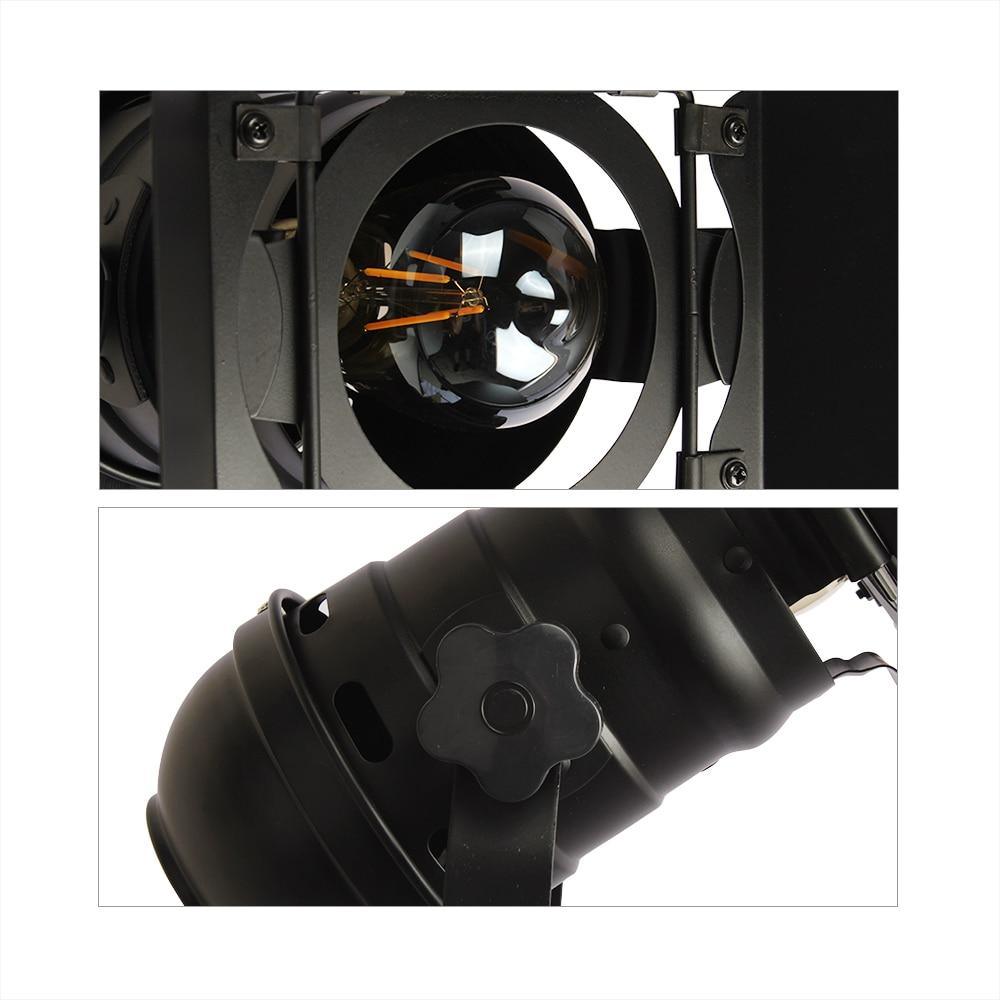 Lampadaire Trepied Industriel Spot