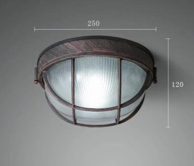 Plafonnier Industriel Hublot Rond